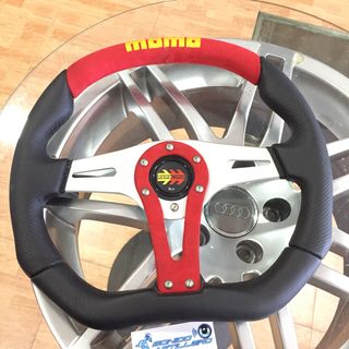 🔴Momo TREK Rojo Volante Deportivo 350mm