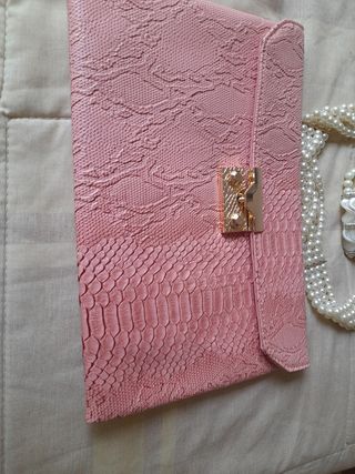 Cartera de mano ceremonia elegantísima