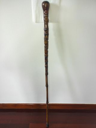 Bastón vintage bambú Athletic Bilbao