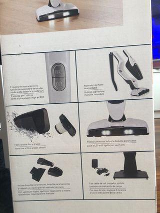 Aspirador escoba Silvercrest