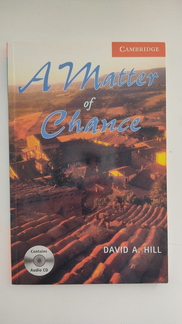 Llibre "A matter of chance" (D.A. HIll) amb CD