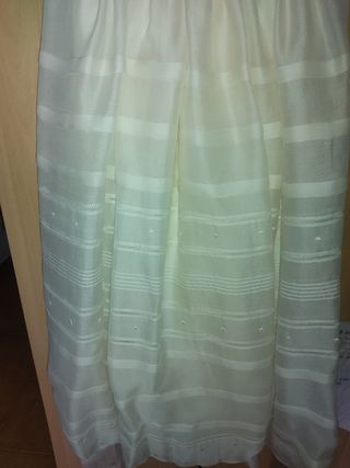 vestido comunion rosa clara