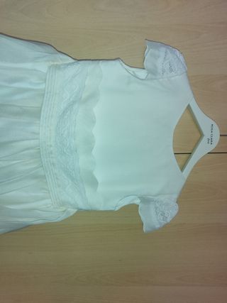 vestido comunion rosa clara