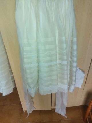 vestido comunion rosa clara