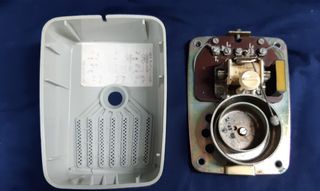 Lote dos objetos Telefónica antiguos