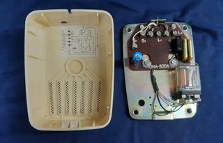 Lote dos objetos Telefónica antiguos