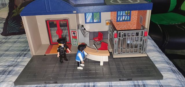comisaria policia playmobil