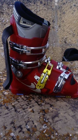 Botas Salomón de ski alpino. Gama alta. Talla 25
