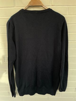 Suéter azul rombos CARHARTT talla M 