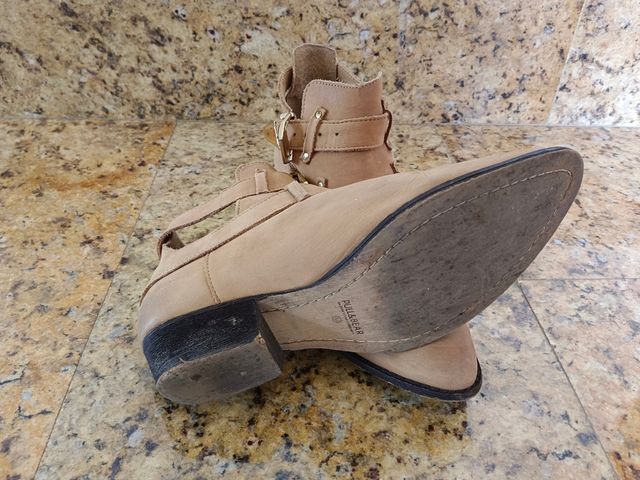 Botines marrones mujer