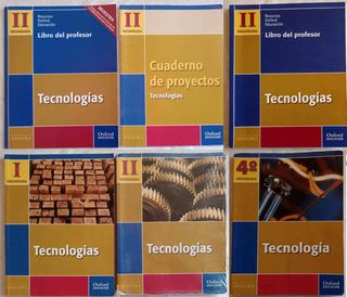 TECNOLOGÍA - OXFORD EDUCACIÓN SECUNDARIA  9 LIBROS