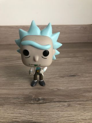caja funko pop rick and morty