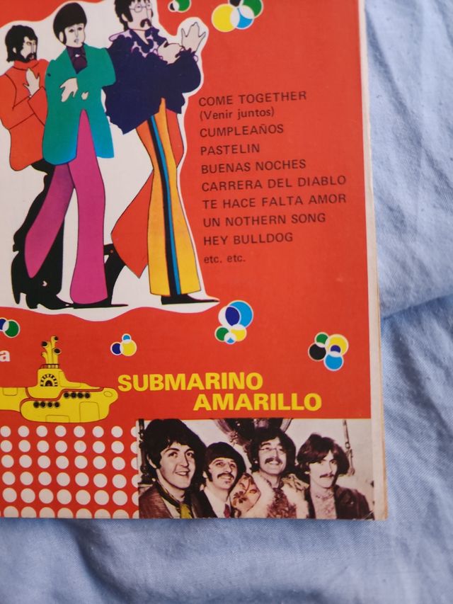 THE BEATLES CANCIONES ORIGINAL de 1970 optimo!