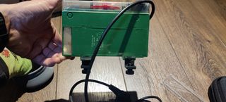 Comedero automático acuario.