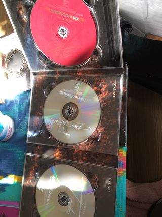 2 dvd's i un cd Todo por uds. De David Bisbal