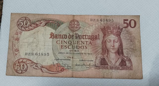 Nota de 50 escudos