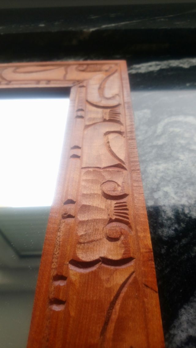 espajo madera tallada