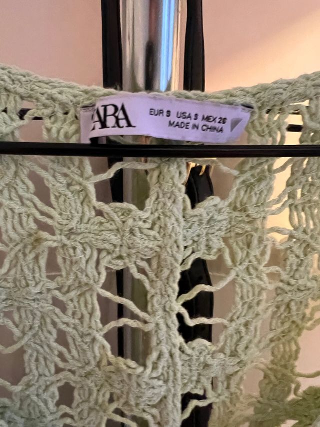 Camisa de encaje de Zara