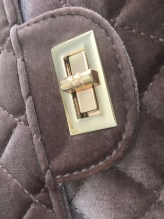 Bolso de terciopelo