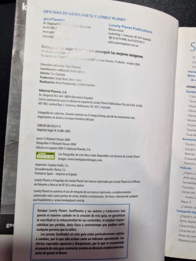 FOTOGRAFÍA DE VIAJE