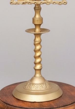 ANTIGUO CANDIL DE BRONCE DORADO