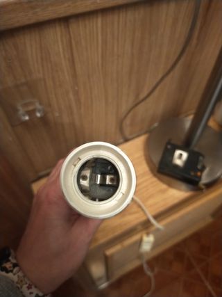 pues de lampara antigua