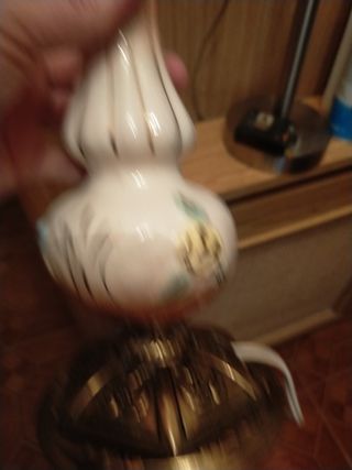 pues de lampara antigua