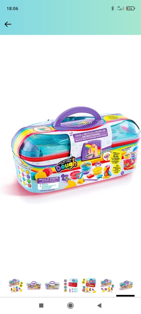 Maletín pasta de modelar