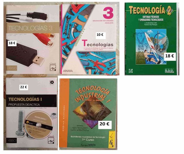 MATEMÁTICAS - 5 LIBROS ESCOLARES