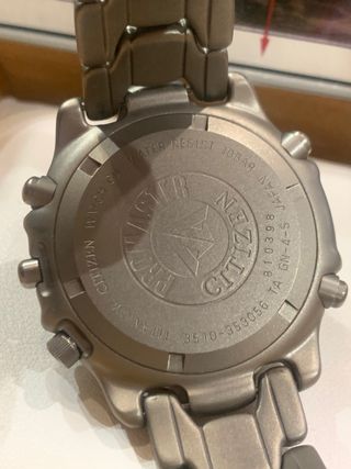 RELOJ CITIZEN PROMASTER DE TITANIO SIN ESTRENAR