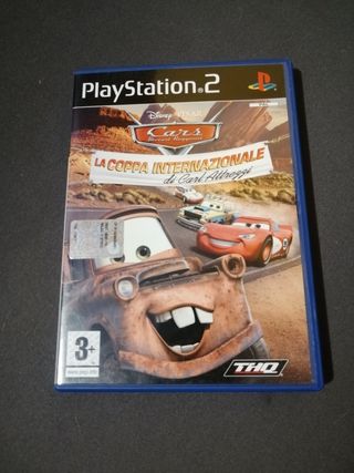 Gioco Cars Ps2 coppa internazionale CarlAttrezzi