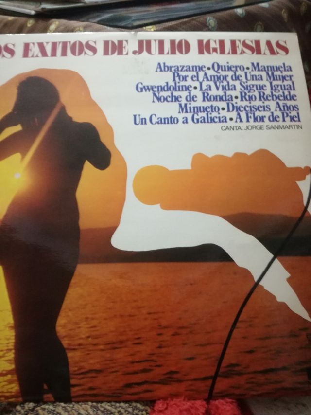 Disco Los exitos de Julio Iglesias