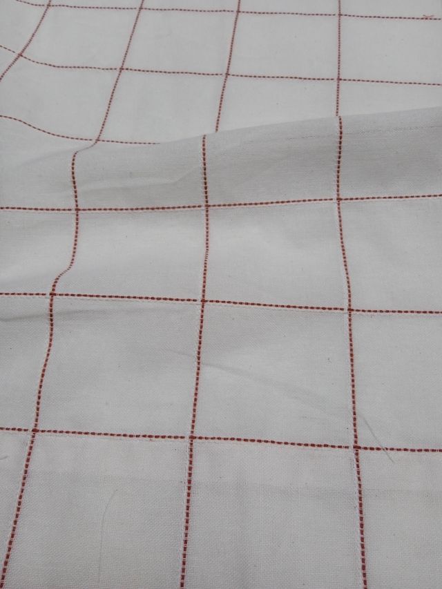 8.30 mtrs visillo resto pieza poliéster algodón co