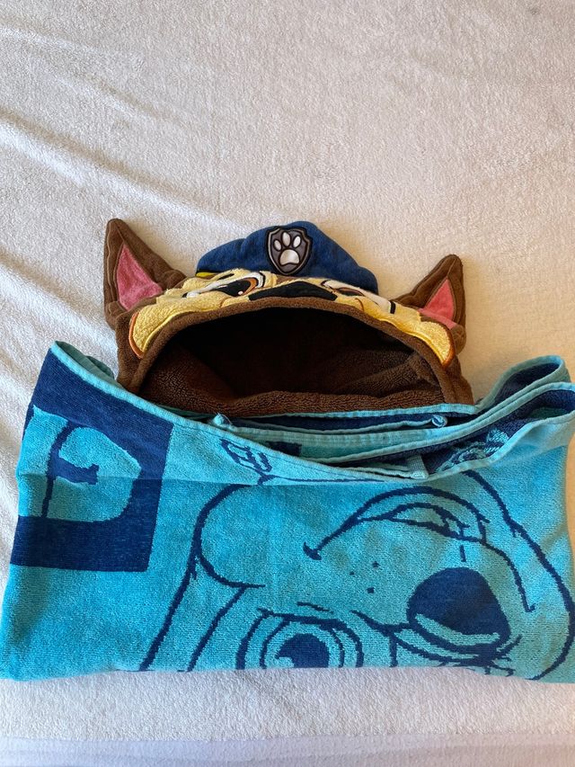 Poncho-toalla Chase patrulla canina