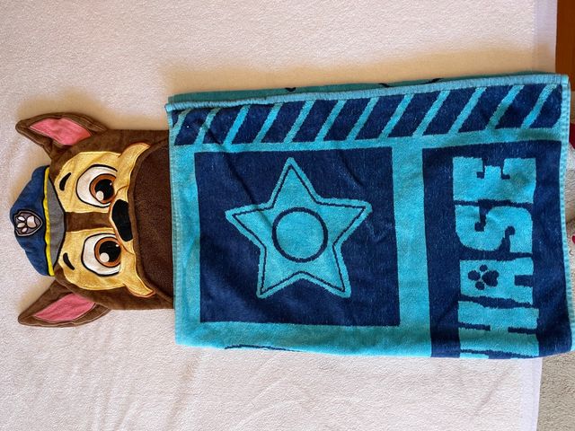 Poncho-toalla Chase patrulla canina