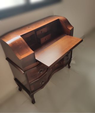 Escritorio Buró de madera natural