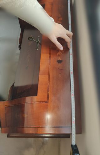 Escritorio Buró de madera natural