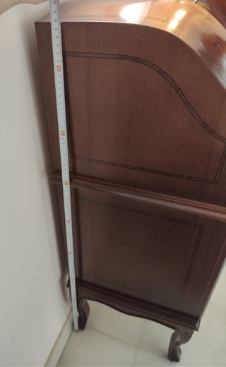 Escritorio Buró de madera natural