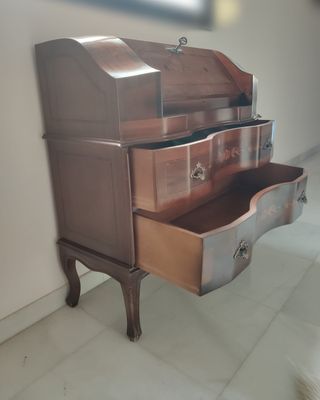 Escritorio Buró de madera natural