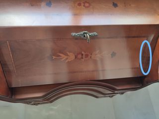 Escritorio Buró de madera natural