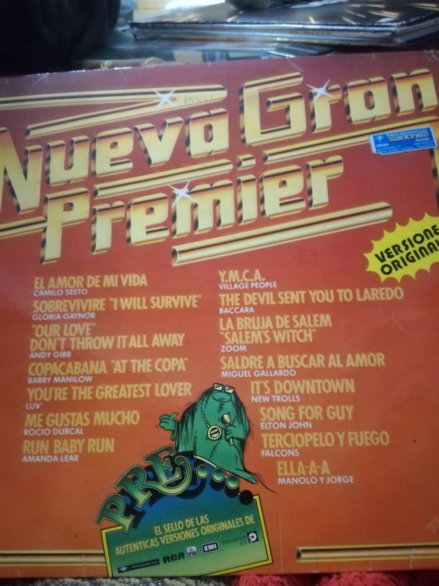 Disco La gran Premier del año 1978