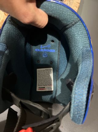 Casco y gafas de sky