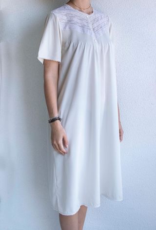 Camisón / vestido largo vintage mujer