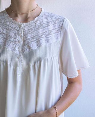 Camisón / vestido largo vintage mujer