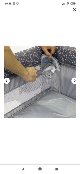 Cuna viaje + colchón