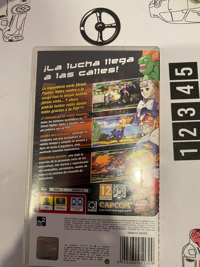 Street fighter alpha max psp