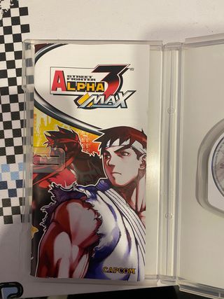 Street fighter alpha max psp