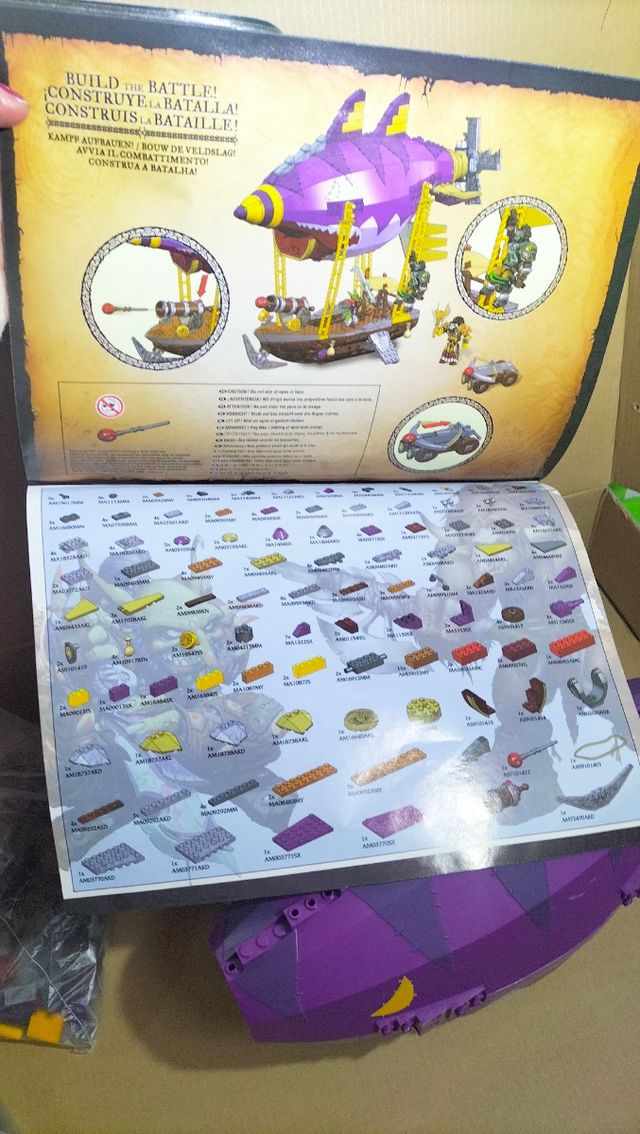 juego de construcción world Warcraft de mega bloks