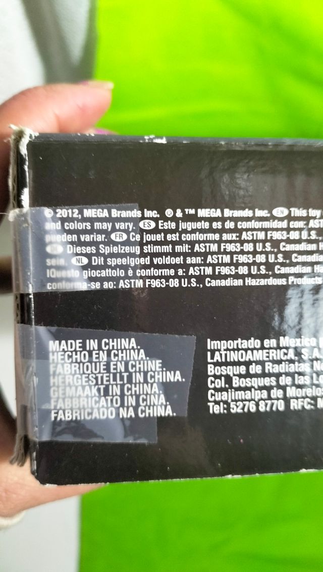 juego de construcción world Warcraft de mega bloks