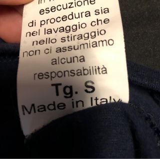 Maglia maniche lunghe elasticizzata taglia S